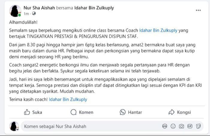 Manfaat Coaching KPI dalam Proses Penilaian Prestasi