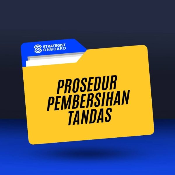 PROSEDUR PEMBERSIHAN TANDAS