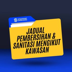 JADUAL PEMBERSIHAN & SANITASI MENGIKUT KAWASAN