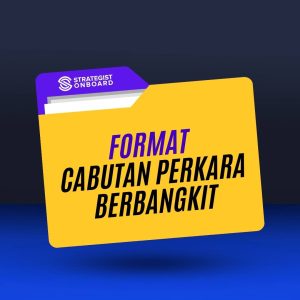 FORMAT CABUTAN PERKARA BERBANGKIT
