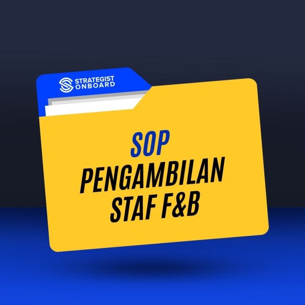SOP PENGAMBILAN STAF F&B