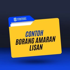 CONTOH BORANG AMARAN LISAN